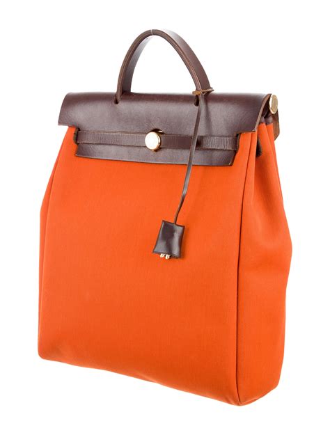 bag hermes backpack|Hermes herbag backpack price.